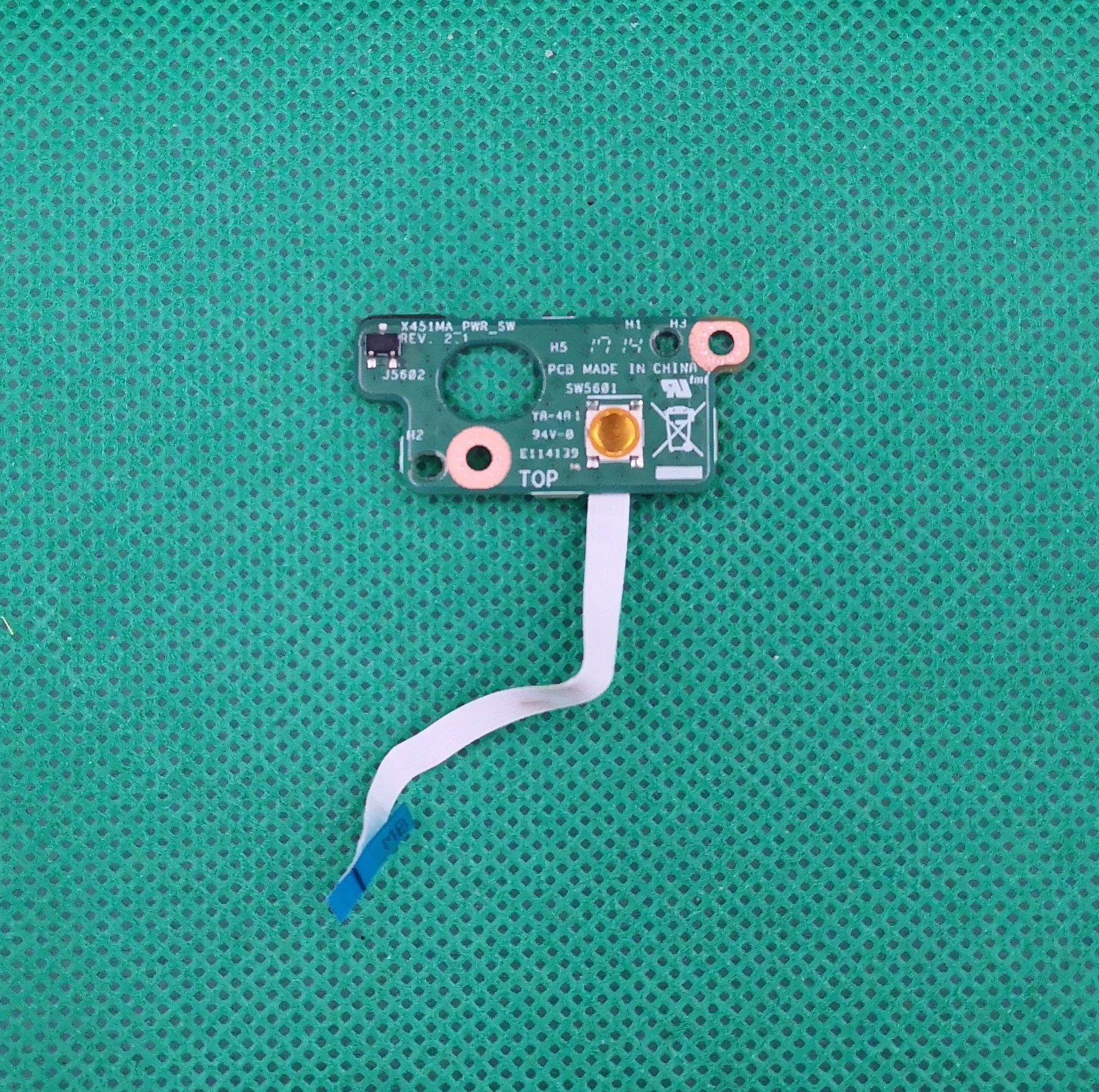 Asus X451M Placa Pornire ON/OFF X551C X551M X551MA W419 X453M SWAP - imagine 2