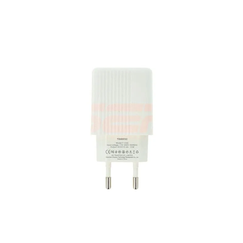 Incarcator Tranyoo 12W, 2.4A set cu cablu Type-C - imagine 4