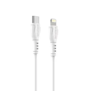 Cablu Borofone 1M Alb BX51 USB-C la Lightning