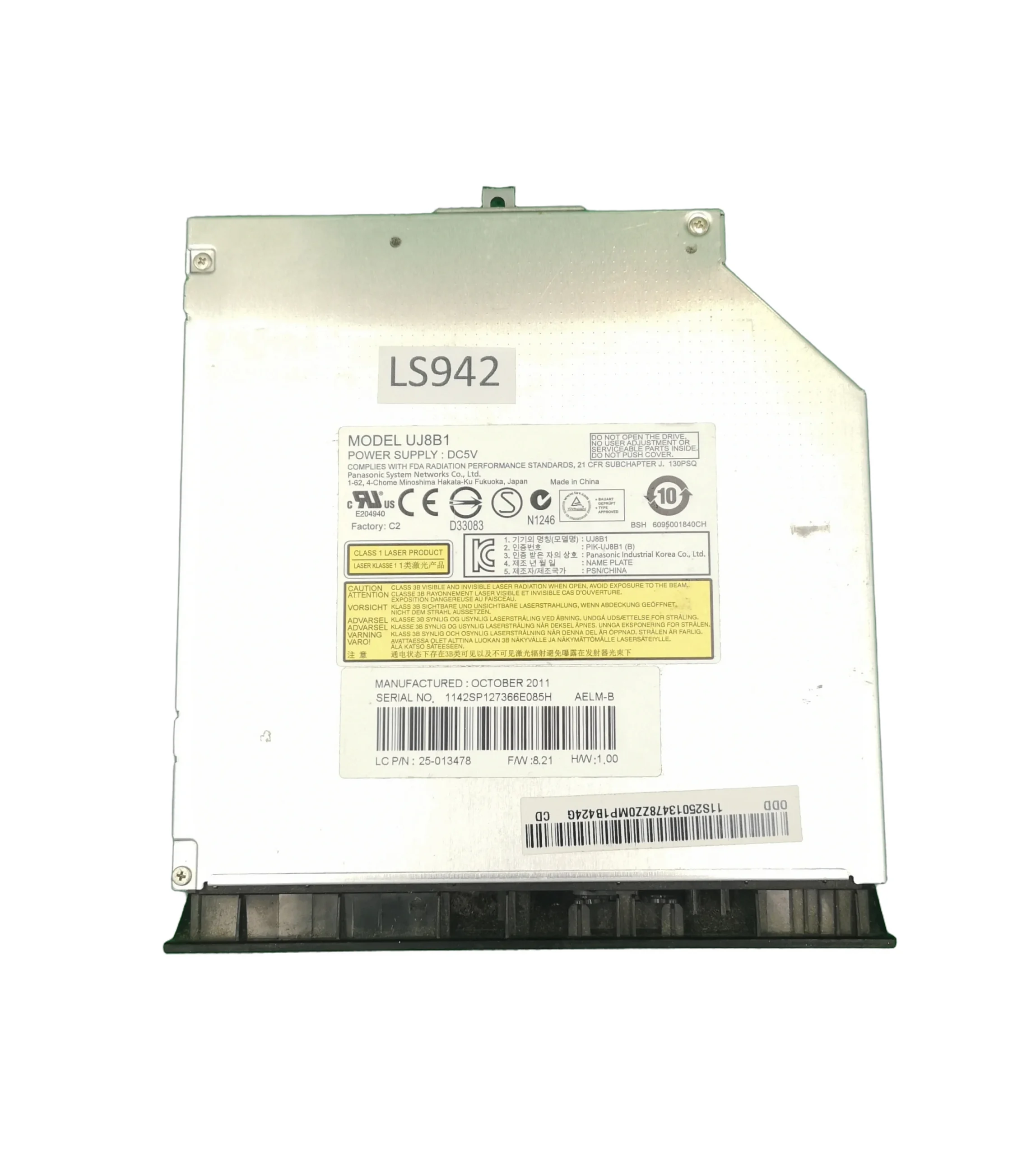 Lenovo G570 DVD-RW unitate optica UJ8B1 SWAP