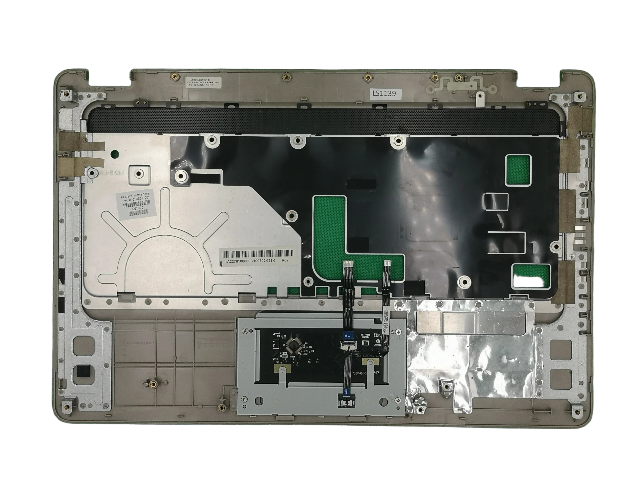 HP G62-b85SS Palmrest + Touchpad 610567-001 SWAP - imagine 2