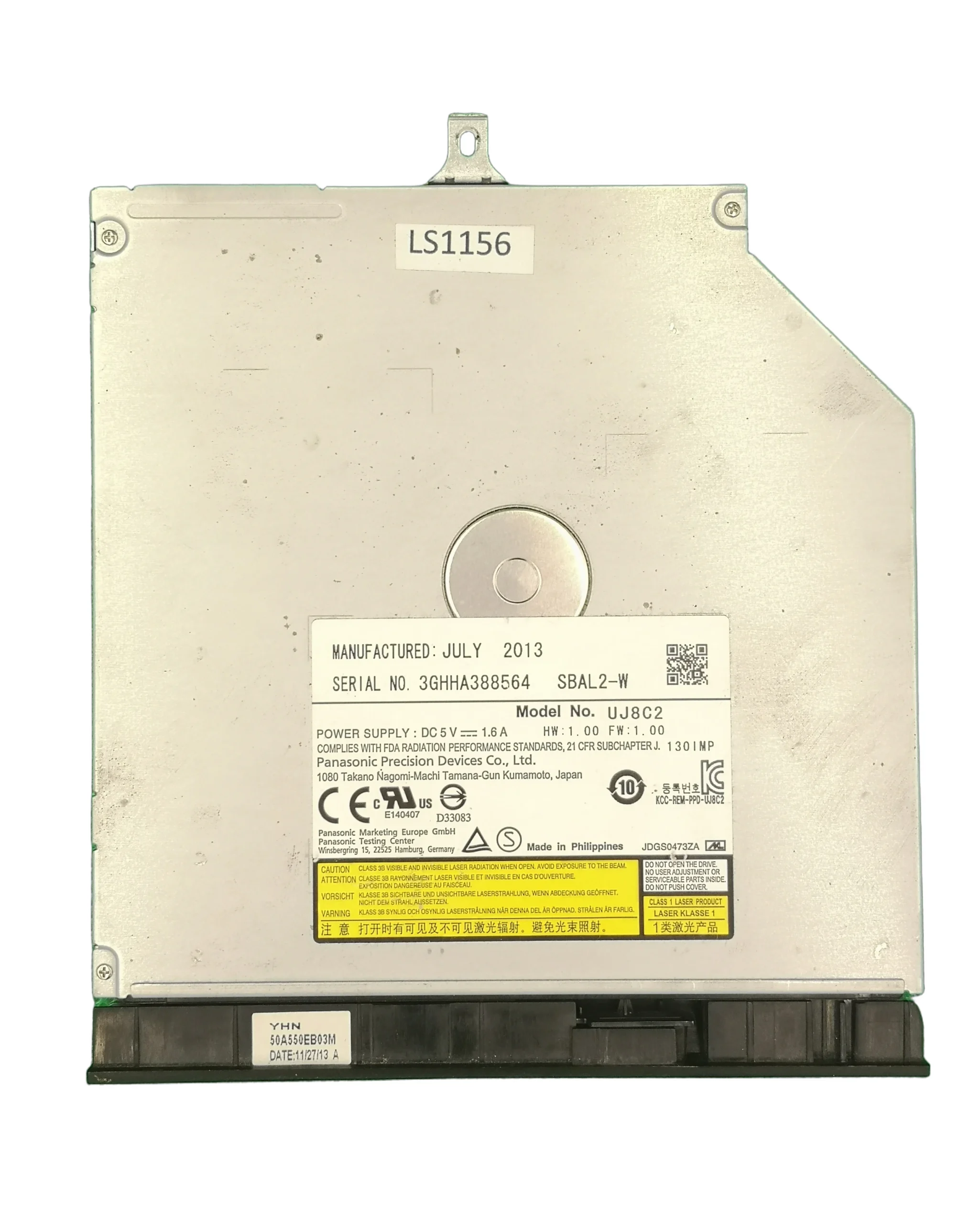 Asus X550C DVD-RW unitate optica UJ8C2 X552E X550CA K56A R510C SWAP