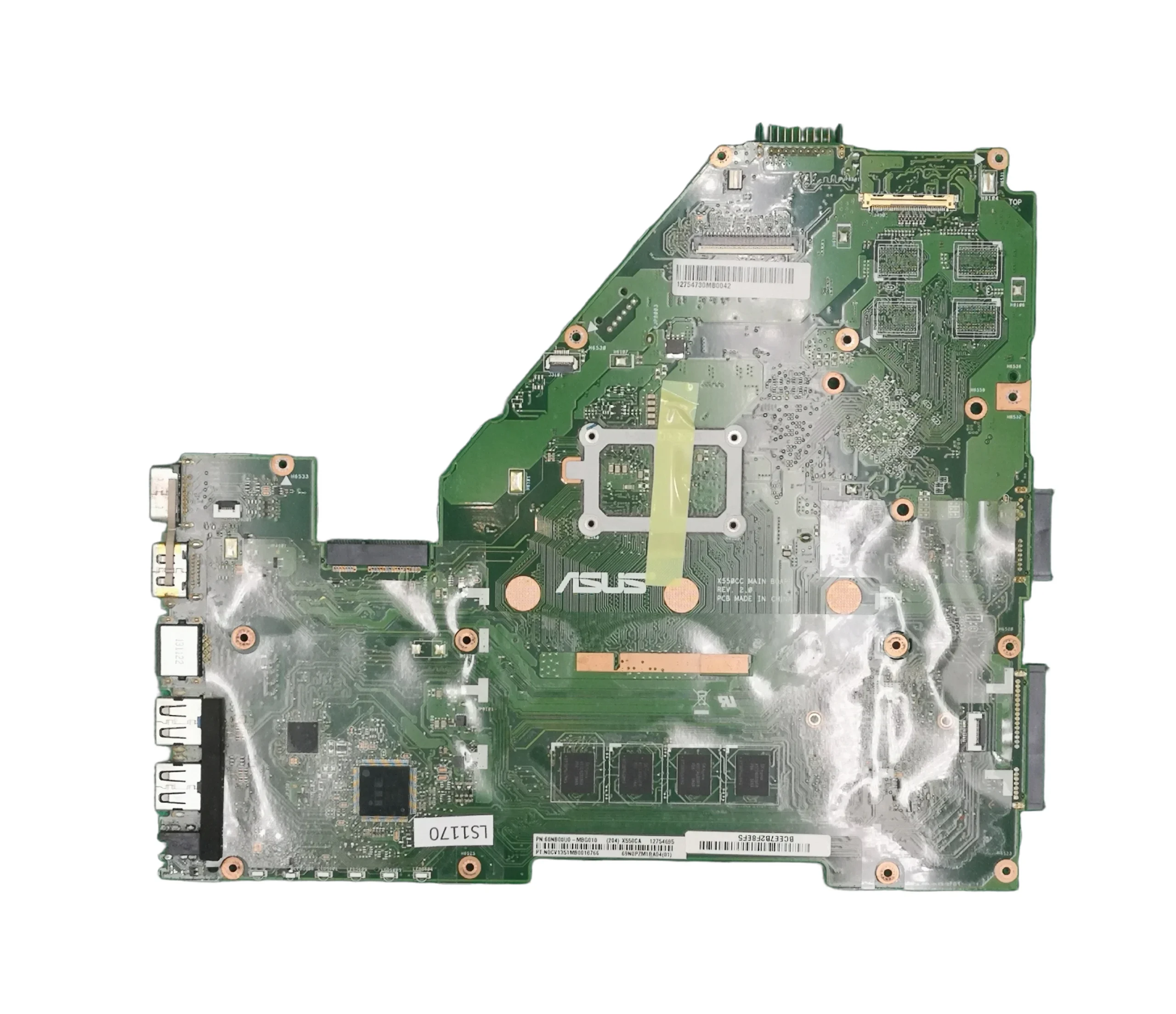 Asus X550C Placa de baza 15.6 W Intel 1.8Ghz i5-3337U 60NB00U0-MBG010 SWAP