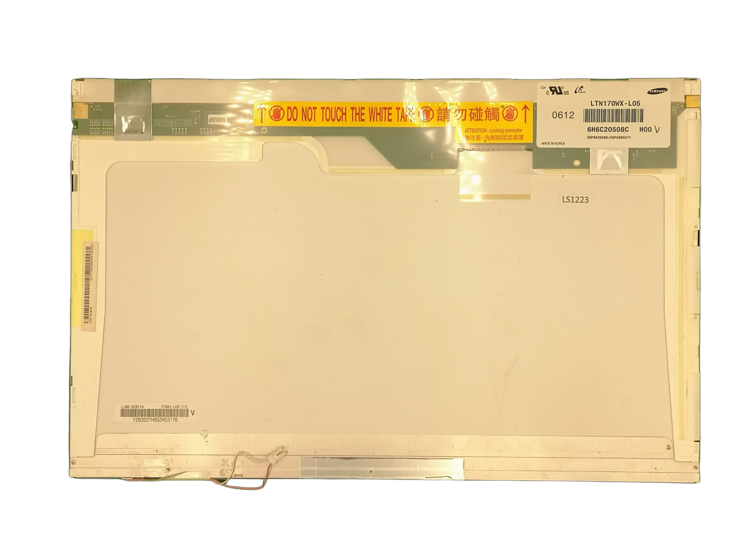 HP Compaq 6820s Ecran LCD 17" LTN170WX-L05 SWAP - imagine 2
