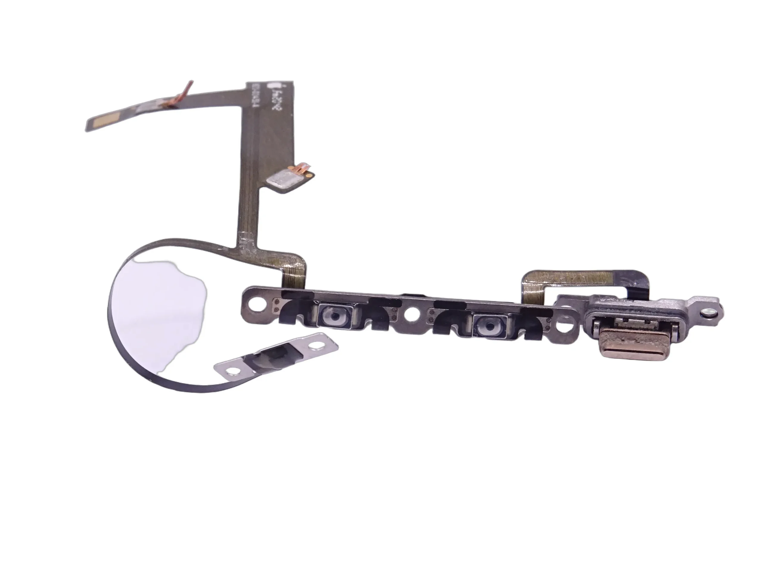 Apple Iphone XS Gold Cablu flex comutator silenti butoane volum SWAP - imagine 2