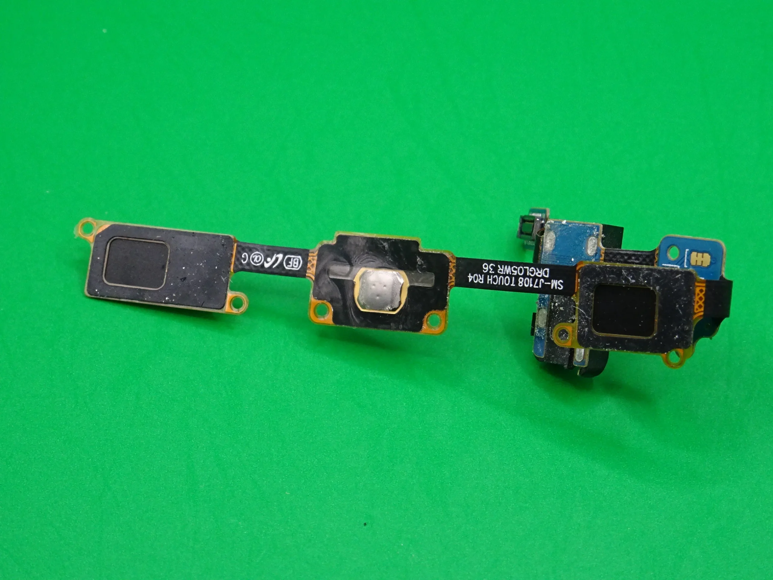 Samsung Galaxy J7 (2016) Flex butoane Home + Back + Jack j710F, J710FN SWAP - imagine 2