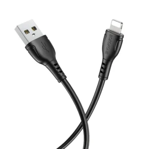 Cablu Borofone 1M Negru BX51 USB-C la Lightning