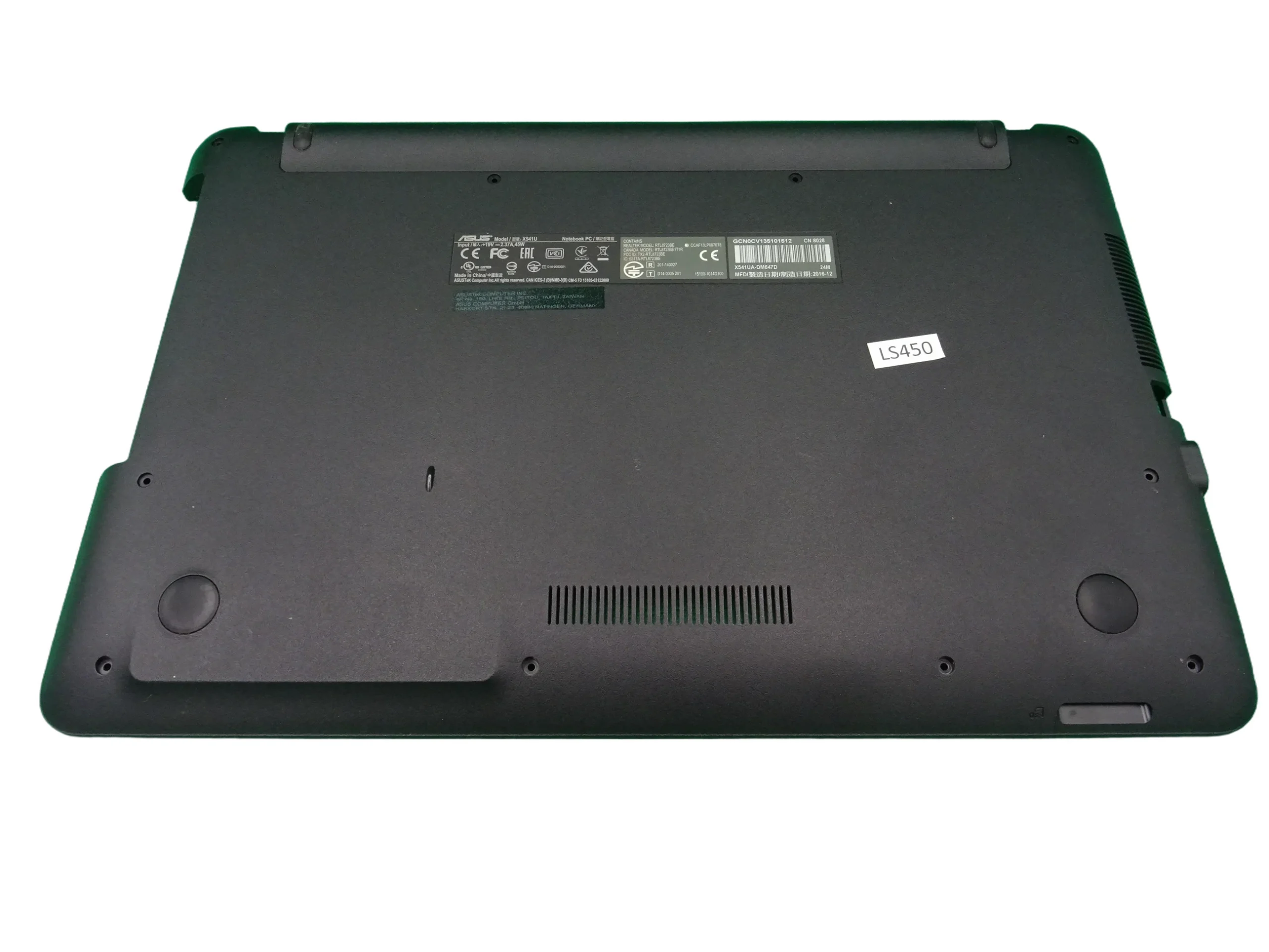 ASUS X541U Capac spate bottom negru SWAP