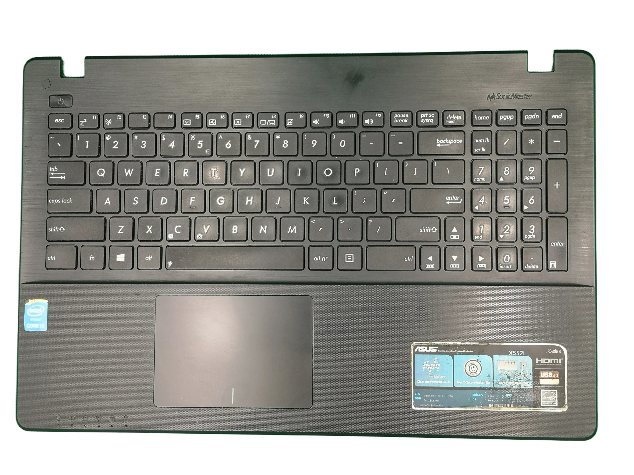 ASUS X552L Palmrest + Tastatura + Touchpad SWAP