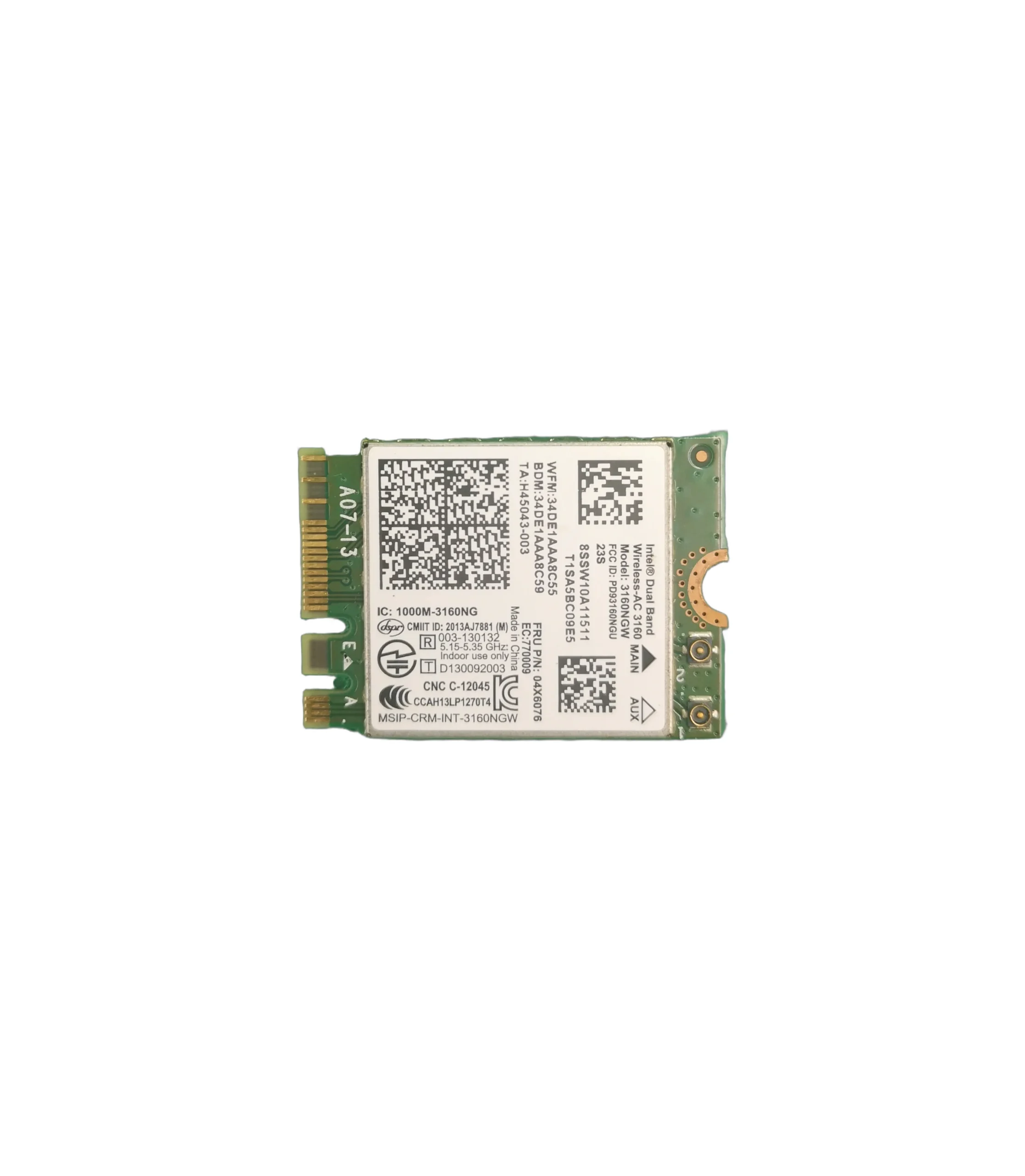 Lenovo B50-80 Card WLAN WiFi SWAP