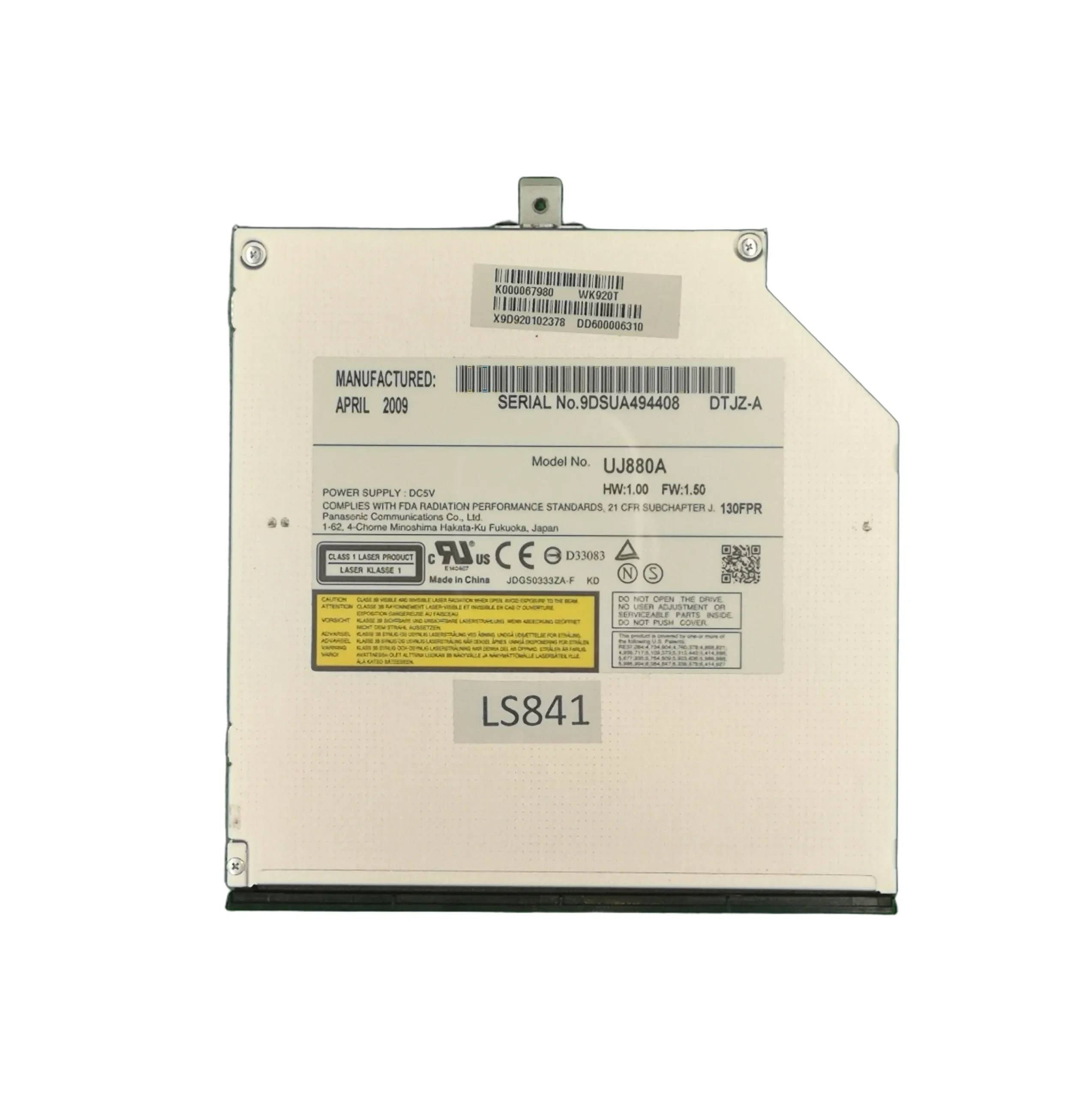 Toshiba Satellite A350D-209 DVD-RW unitate optica SWAP