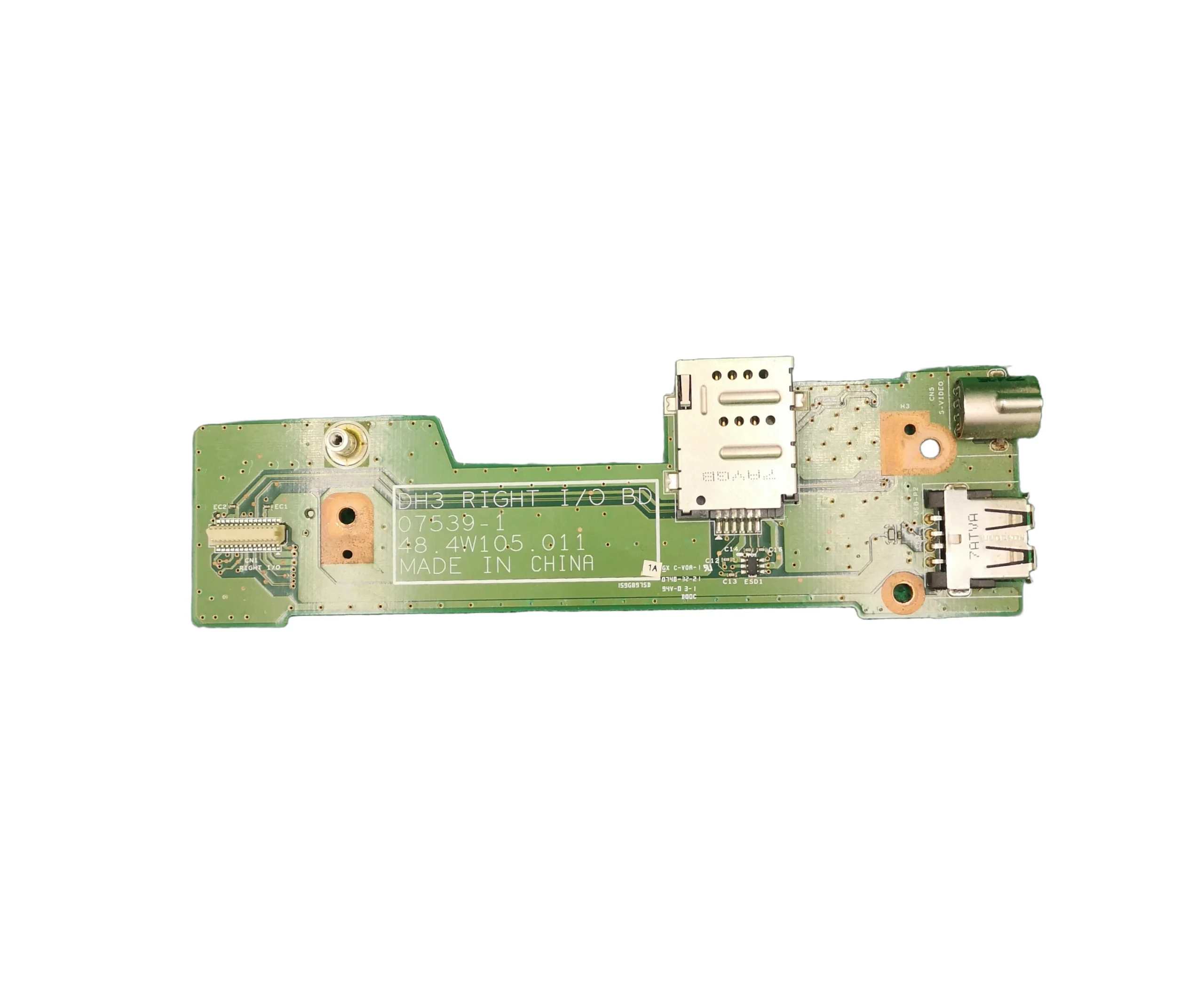 Dell XPS PP28L Modul Placa Port USB 07539-1 48.4W105.011 SWAP