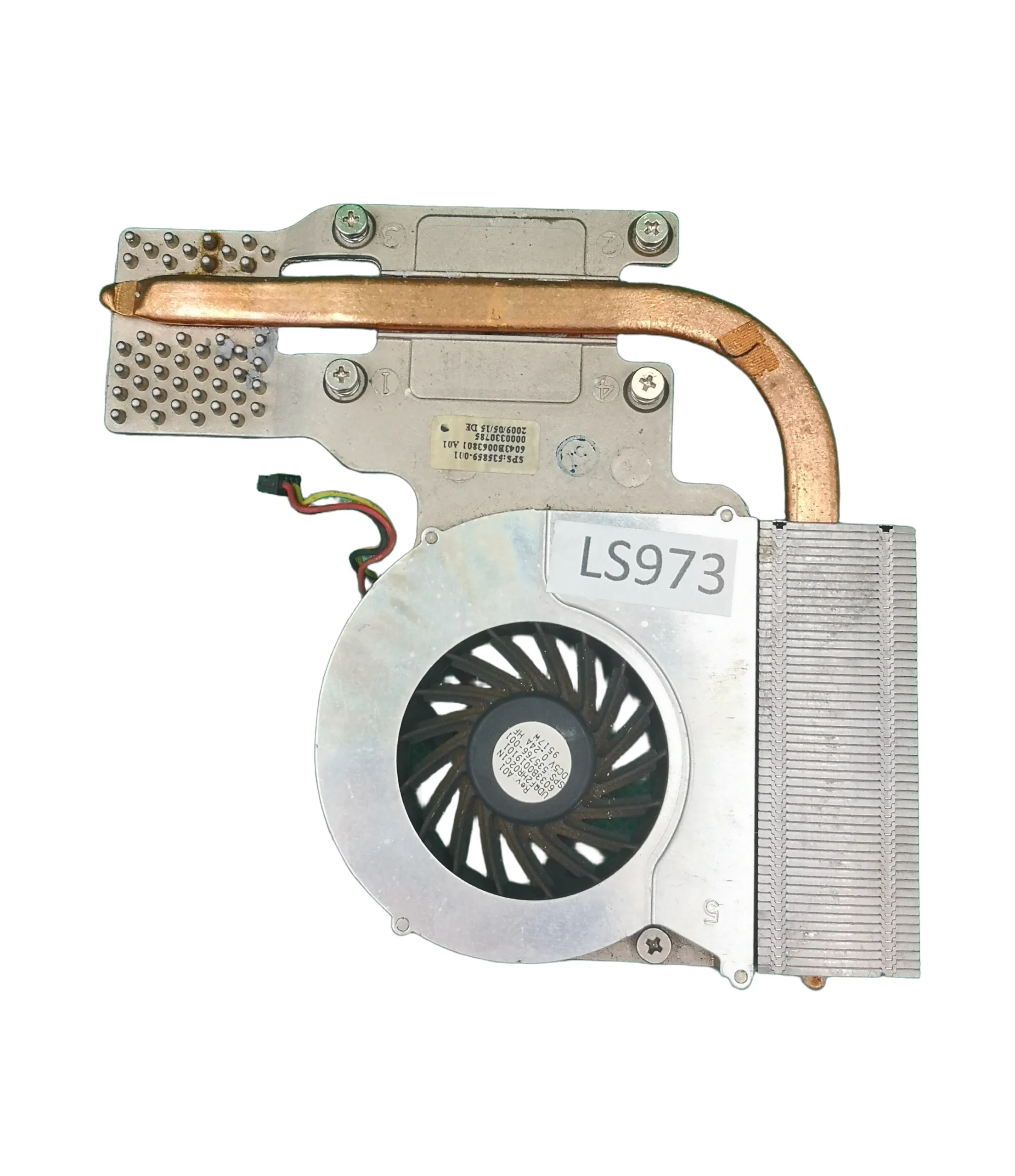HP ProBook 4510s Radiator racire Heatsink + Ventilator Cooler SWAP