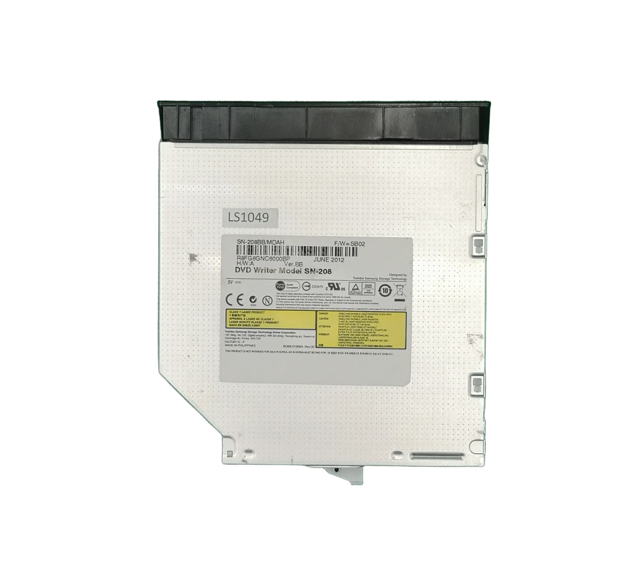 Medion Akoya E7222 DVD-RW unitate optica SN-208 SWAP
