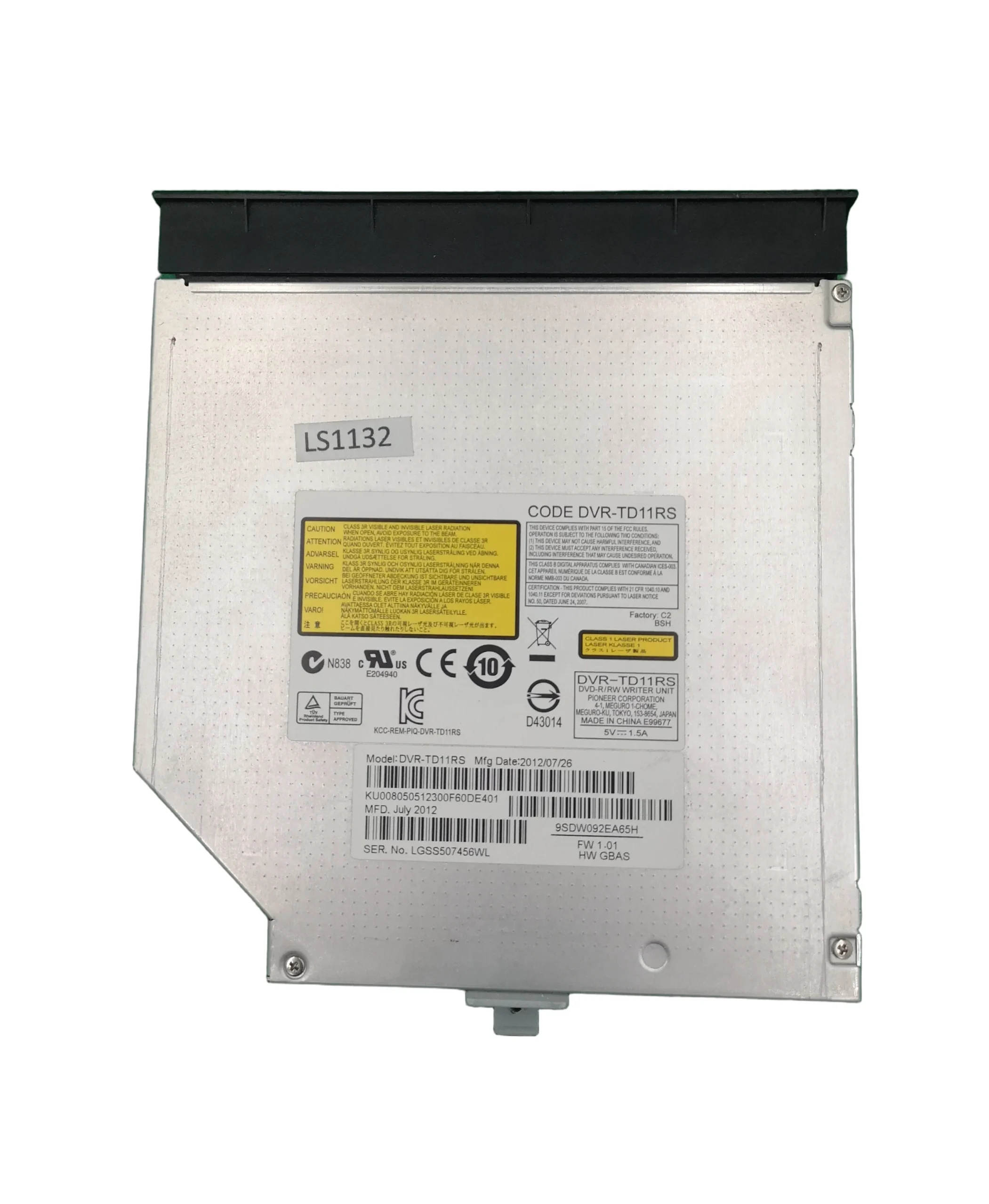 Acer Aspire V3-571G DVD-RW unitate optica V3-531 V3-551 Q5WV1 P253 SWAP