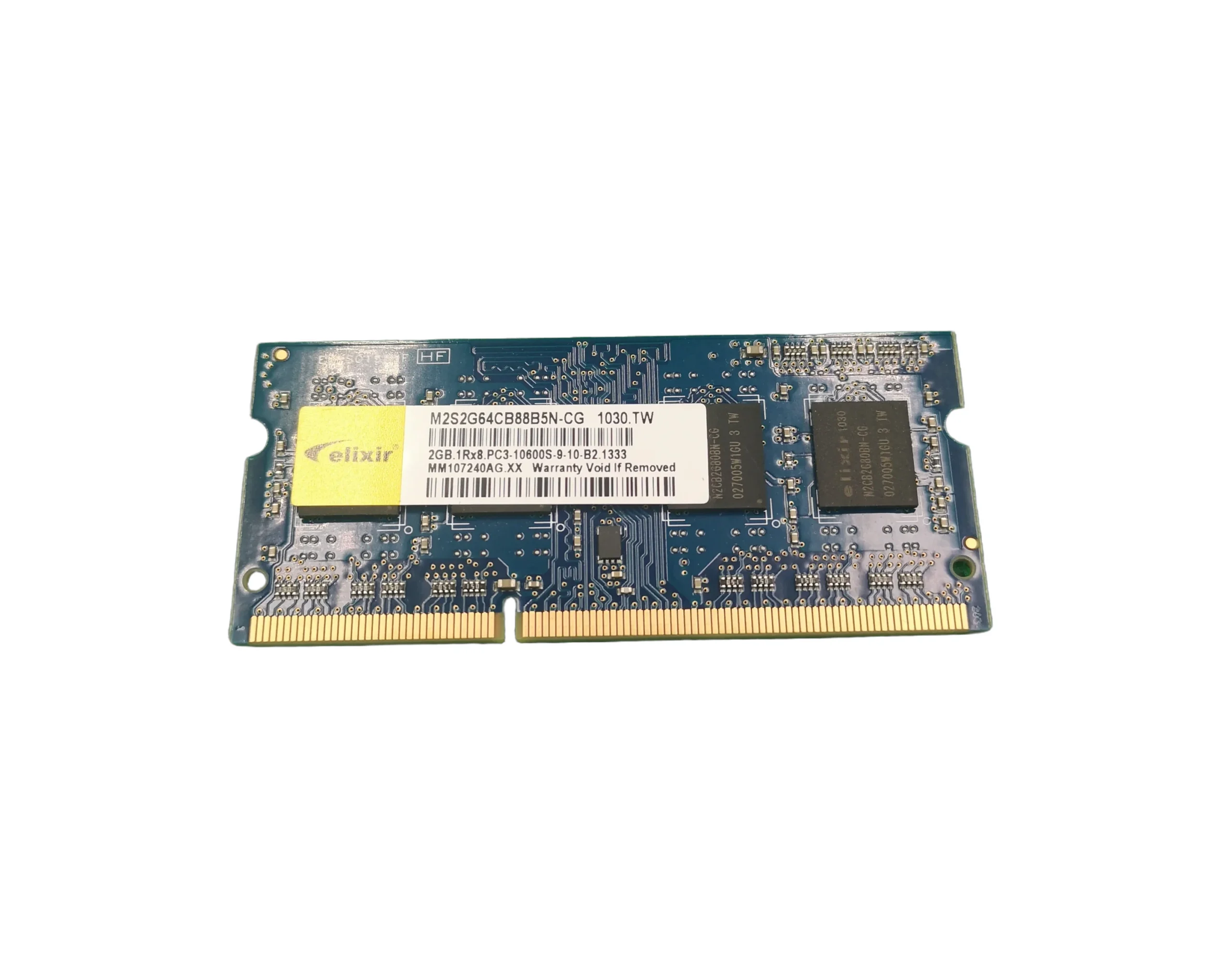 MSI CR620 RAM 2GB 1Rx8 PC3 10600S 1 SWAP