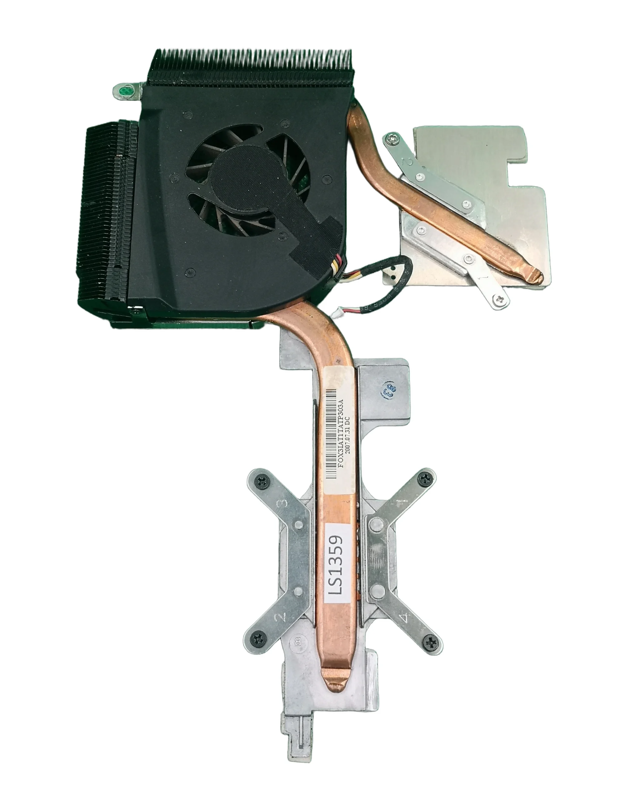 HP Pavilion dv6500 Radiator racire heatsink + Cooler 449960-001 SWAP
